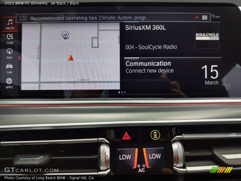 Jet Black / Black 2021 BMW X5 sDrive40i