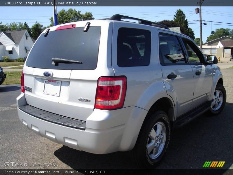 Silver Metallic / Charcoal 2008 Ford Escape XLT 4WD