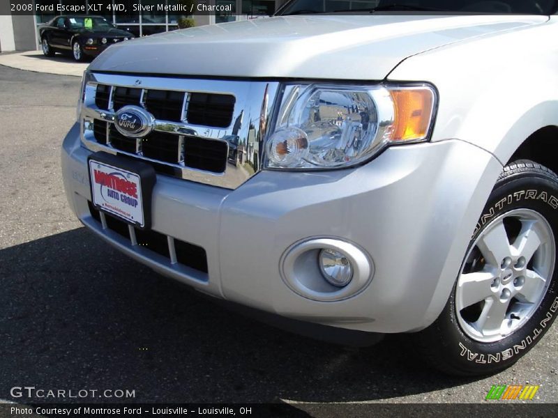 Silver Metallic / Charcoal 2008 Ford Escape XLT 4WD