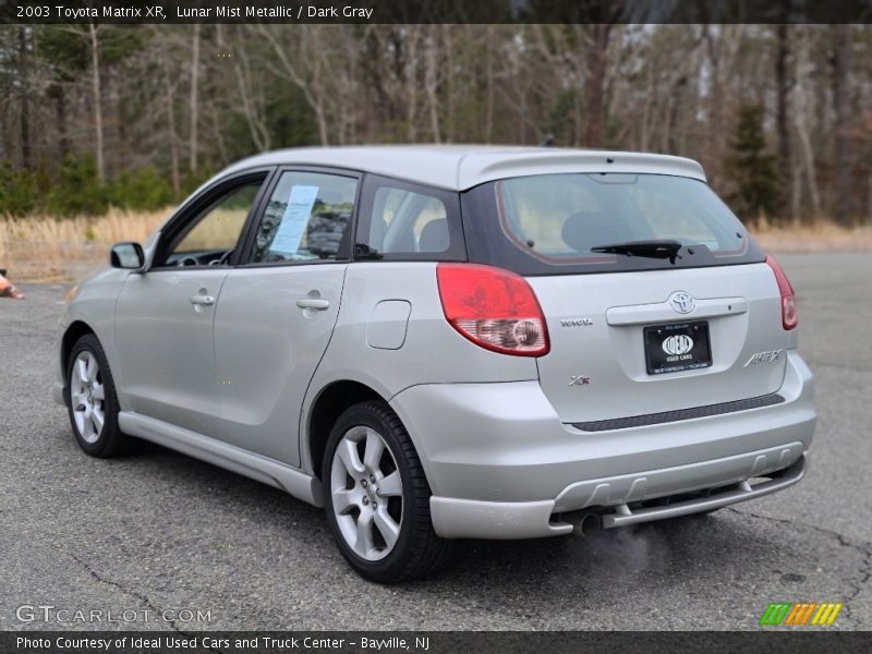 Lunar Mist Metallic / Dark Gray 2003 Toyota Matrix XR