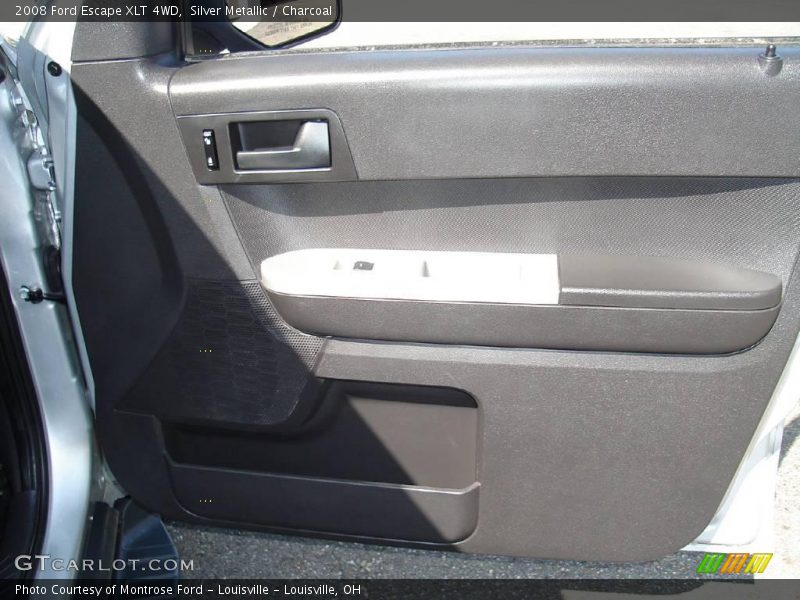 Silver Metallic / Charcoal 2008 Ford Escape XLT 4WD