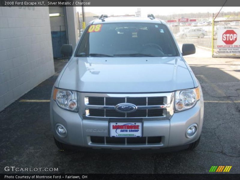 Silver Metallic / Charcoal 2008 Ford Escape XLT