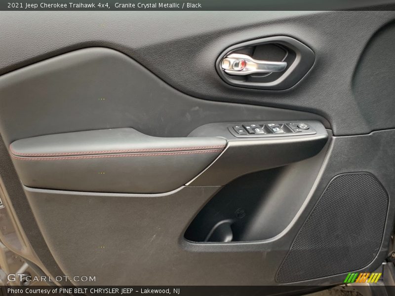 Door Panel of 2021 Cherokee Traihawk 4x4