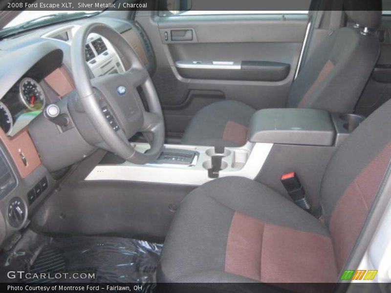 Silver Metallic / Charcoal 2008 Ford Escape XLT