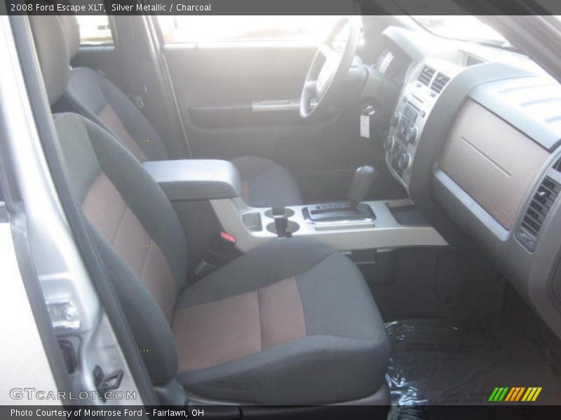 Silver Metallic / Charcoal 2008 Ford Escape XLT