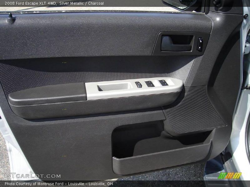 Silver Metallic / Charcoal 2008 Ford Escape XLT 4WD