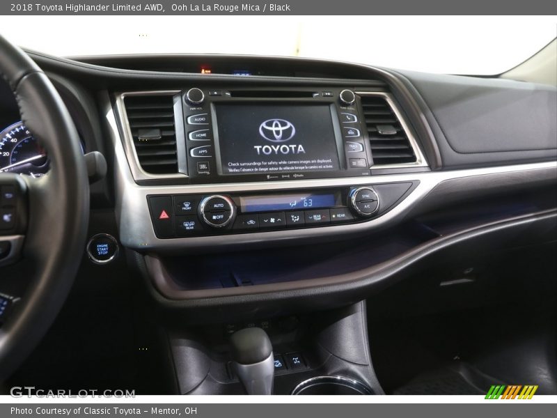Ooh La La Rouge Mica / Black 2018 Toyota Highlander Limited AWD