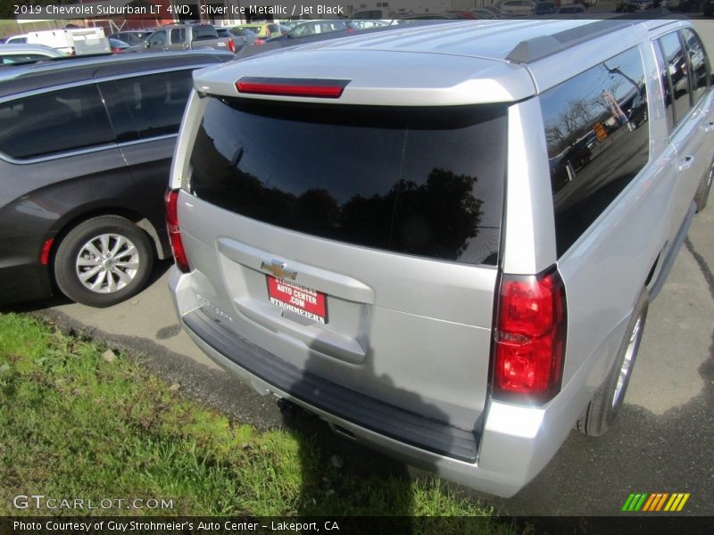 Silver Ice Metallic / Jet Black 2019 Chevrolet Suburban LT 4WD