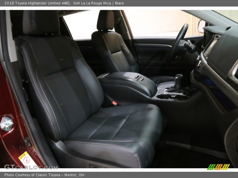Ooh La La Rouge Mica / Black 2018 Toyota Highlander Limited AWD