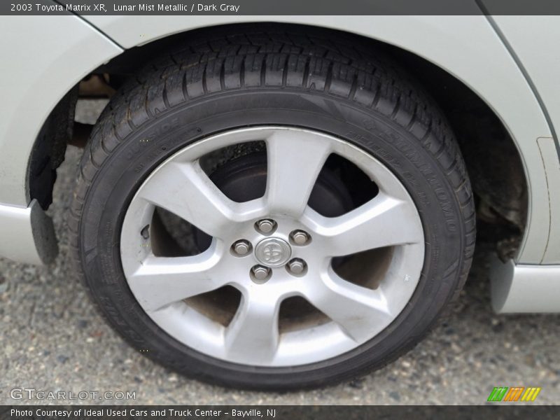 Lunar Mist Metallic / Dark Gray 2003 Toyota Matrix XR