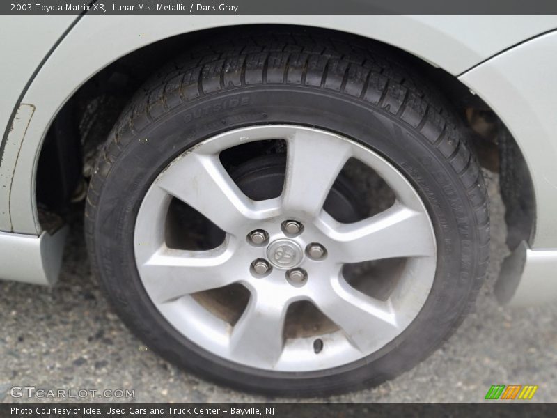 Lunar Mist Metallic / Dark Gray 2003 Toyota Matrix XR