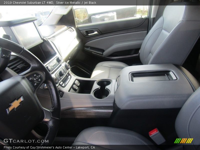 Silver Ice Metallic / Jet Black 2019 Chevrolet Suburban LT 4WD