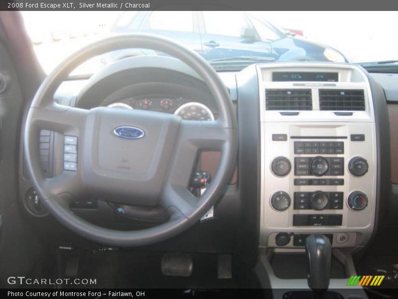 Silver Metallic / Charcoal 2008 Ford Escape XLT