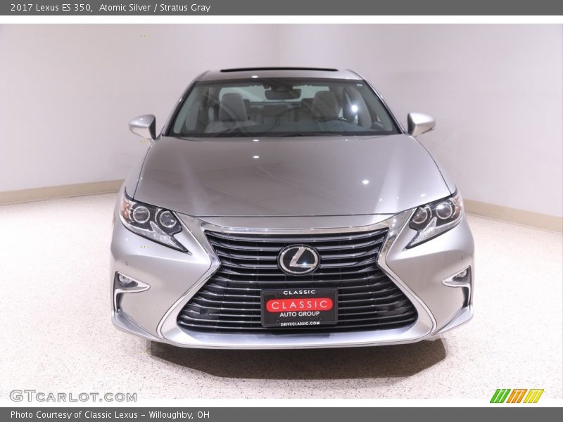 Atomic Silver / Stratus Gray 2017 Lexus ES 350