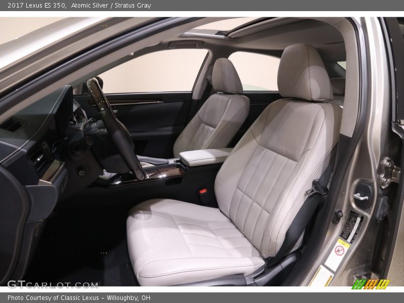 Atomic Silver / Stratus Gray 2017 Lexus ES 350
