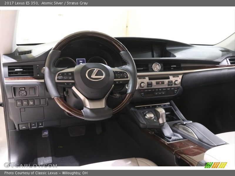 Atomic Silver / Stratus Gray 2017 Lexus ES 350