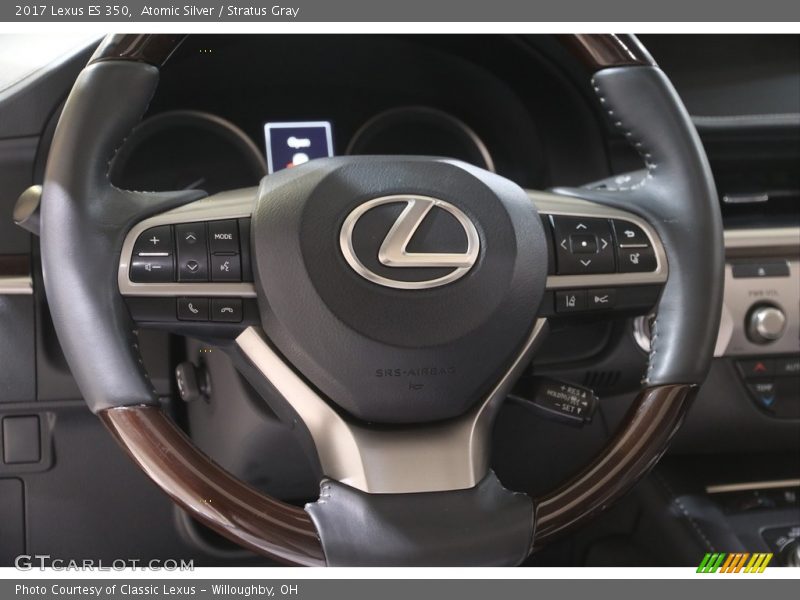 Atomic Silver / Stratus Gray 2017 Lexus ES 350