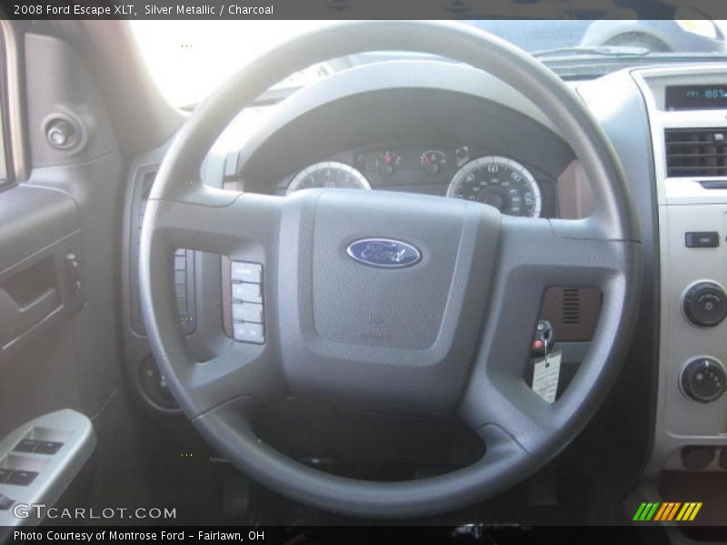 Silver Metallic / Charcoal 2008 Ford Escape XLT