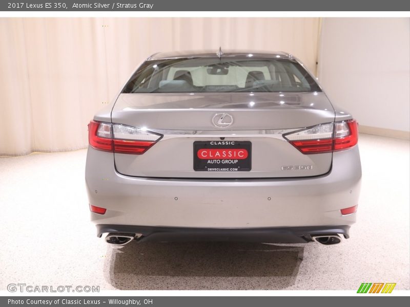 Atomic Silver / Stratus Gray 2017 Lexus ES 350