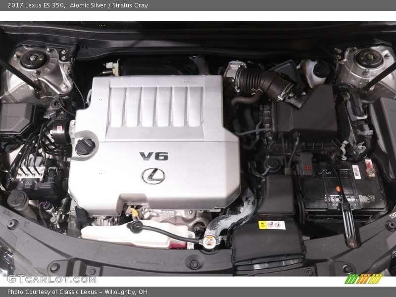Atomic Silver / Stratus Gray 2017 Lexus ES 350