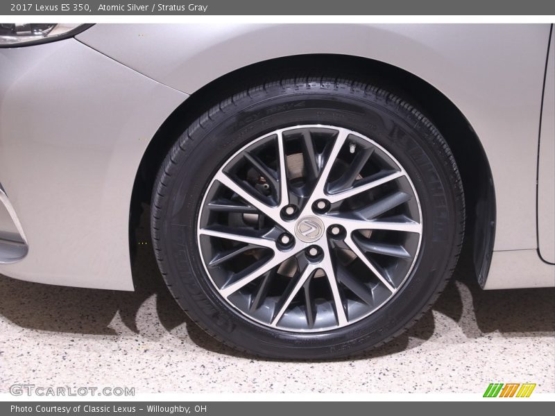 Atomic Silver / Stratus Gray 2017 Lexus ES 350