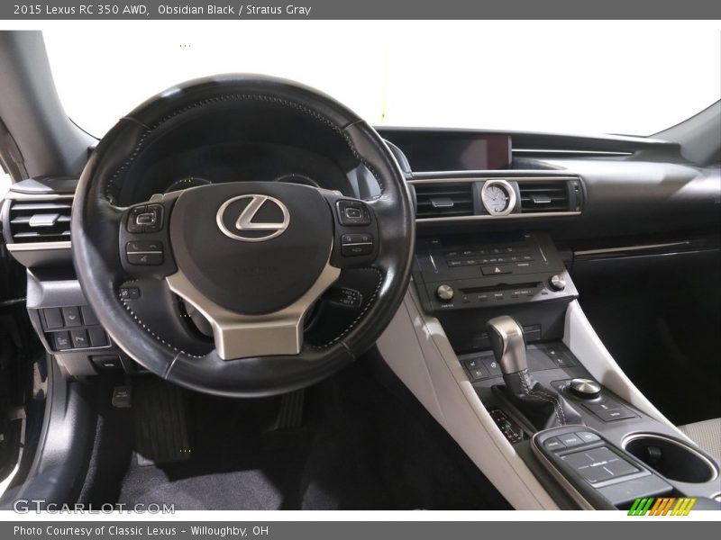 Dashboard of 2015 RC 350 AWD