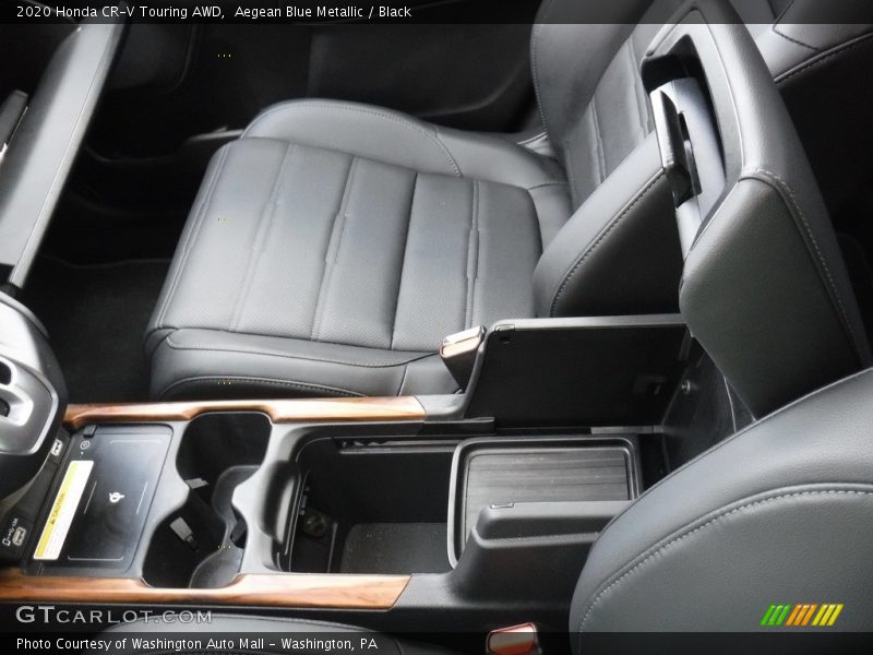 Aegean Blue Metallic / Black 2020 Honda CR-V Touring AWD