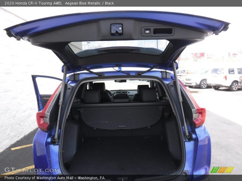 Aegean Blue Metallic / Black 2020 Honda CR-V Touring AWD
