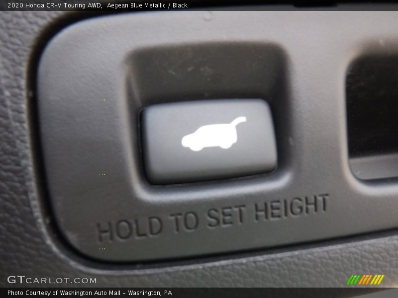 Aegean Blue Metallic / Black 2020 Honda CR-V Touring AWD
