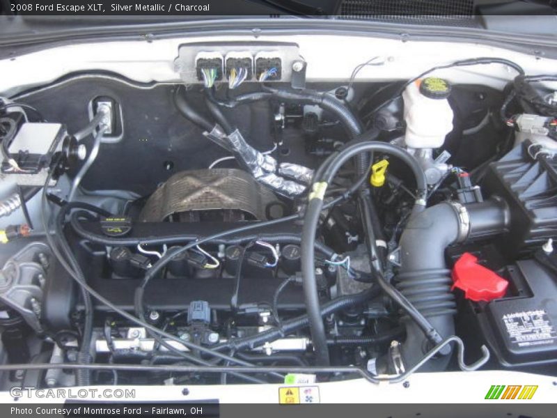 Silver Metallic / Charcoal 2008 Ford Escape XLT