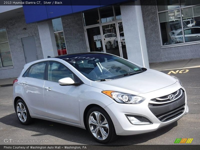 Silver / Black 2013 Hyundai Elantra GT