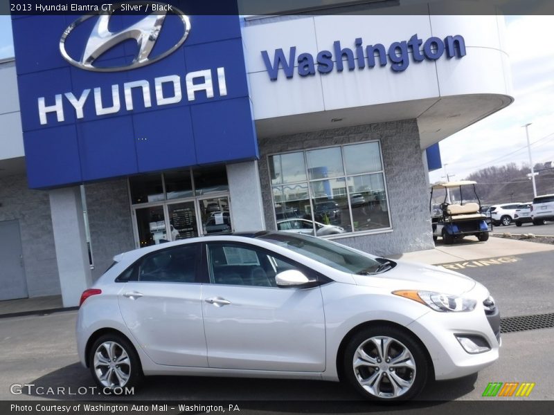 Silver / Black 2013 Hyundai Elantra GT