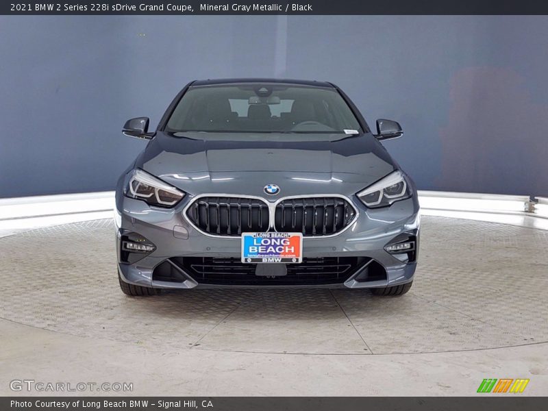 Mineral Gray Metallic / Black 2021 BMW 2 Series 228i sDrive Grand Coupe