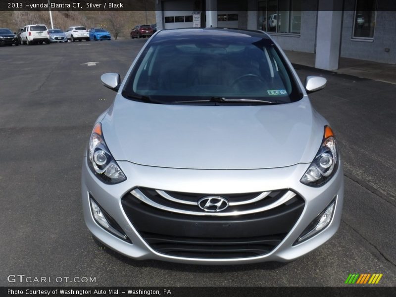 Silver / Black 2013 Hyundai Elantra GT