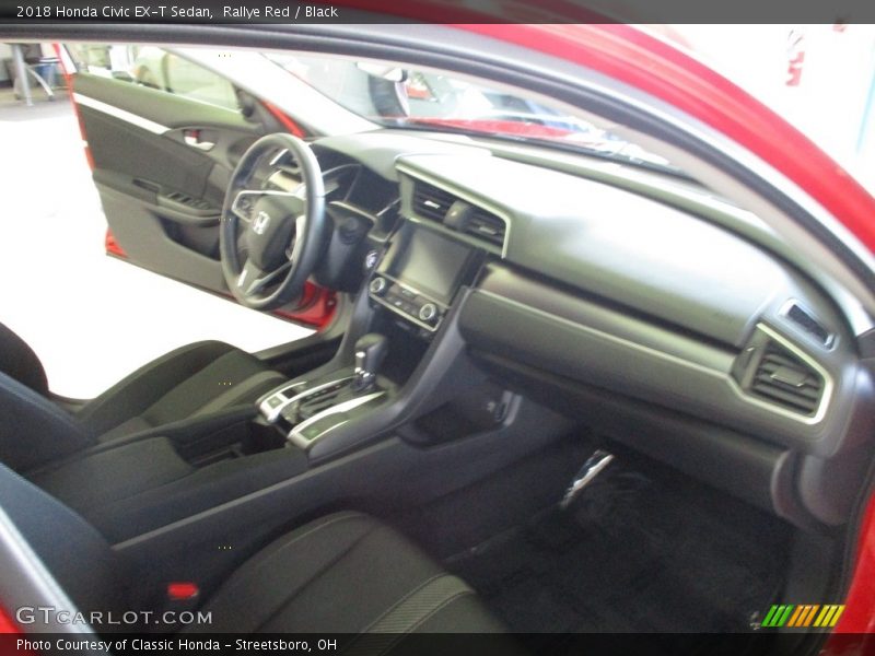 Rallye Red / Black 2018 Honda Civic EX-T Sedan