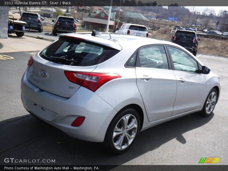 Silver / Black 2013 Hyundai Elantra GT