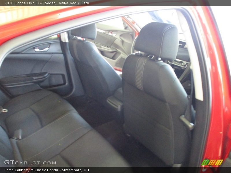 Rallye Red / Black 2018 Honda Civic EX-T Sedan
