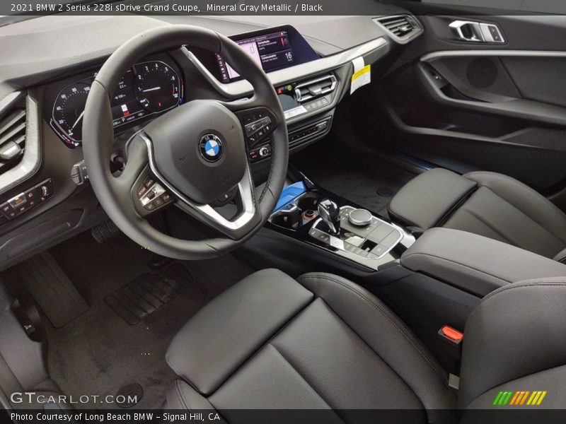 Mineral Gray Metallic / Black 2021 BMW 2 Series 228i sDrive Grand Coupe