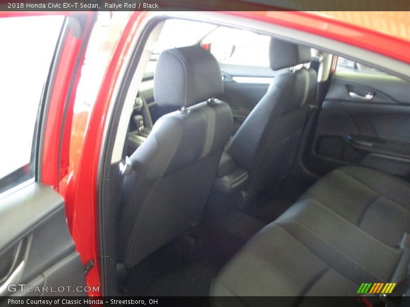Rallye Red / Black 2018 Honda Civic EX-T Sedan