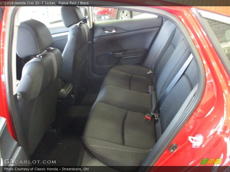 Rallye Red / Black 2018 Honda Civic EX-T Sedan