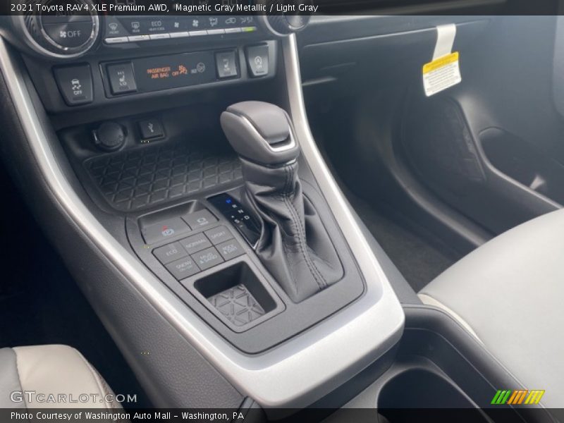Magnetic Gray Metallic / Light Gray 2021 Toyota RAV4 XLE Premium AWD