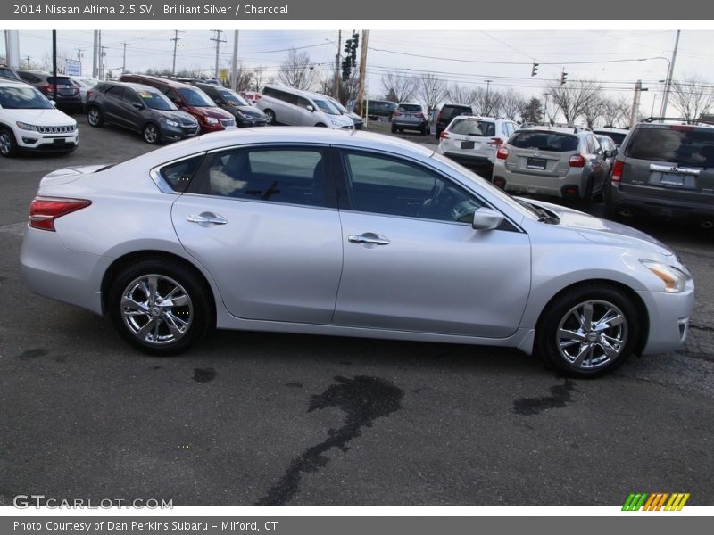Brilliant Silver / Charcoal 2014 Nissan Altima 2.5 SV