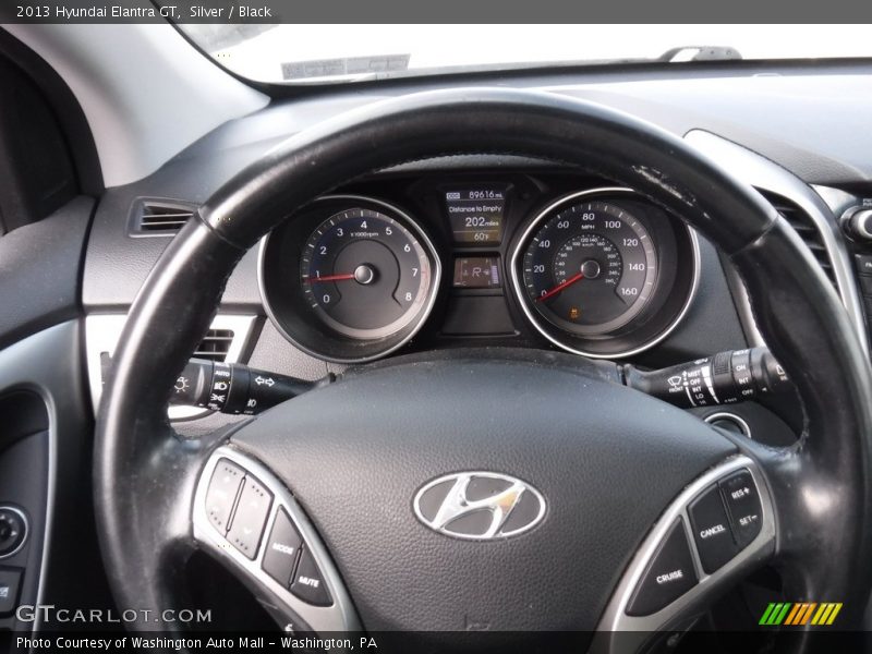 Silver / Black 2013 Hyundai Elantra GT