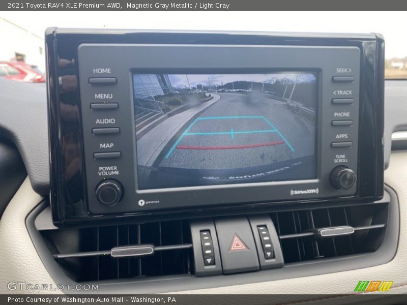 Magnetic Gray Metallic / Light Gray 2021 Toyota RAV4 XLE Premium AWD
