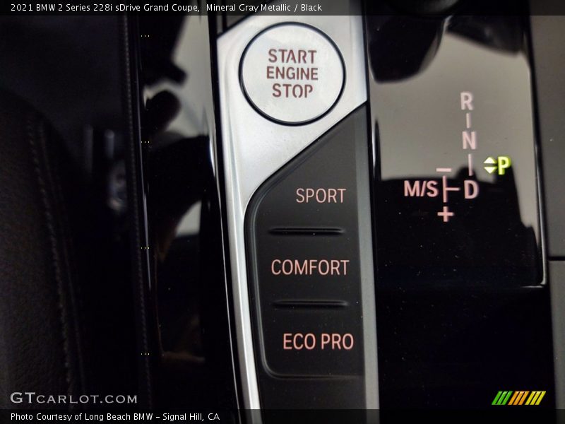 Mineral Gray Metallic / Black 2021 BMW 2 Series 228i sDrive Grand Coupe