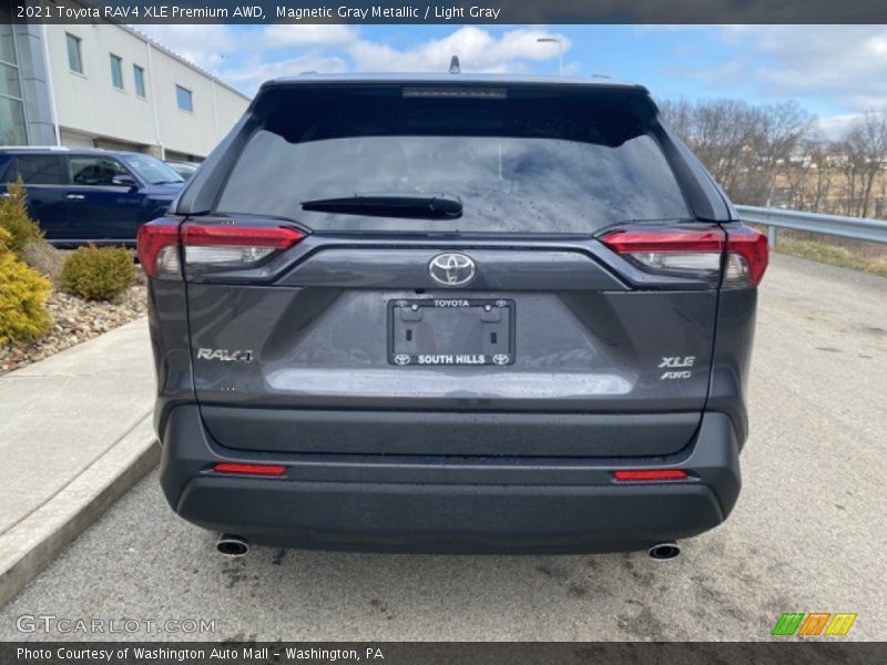 Magnetic Gray Metallic / Light Gray 2021 Toyota RAV4 XLE Premium AWD