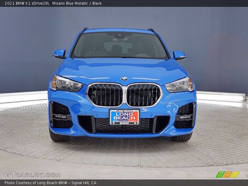 Misano Blue Metallic / Black 2021 BMW X1 sDrive28i