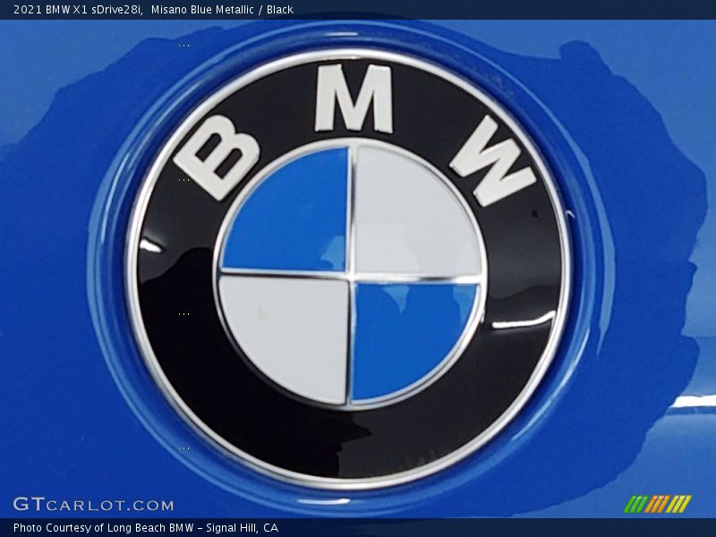Misano Blue Metallic / Black 2021 BMW X1 sDrive28i