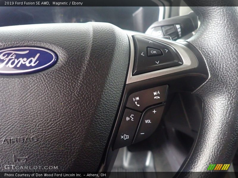 Magnetic / Ebony 2019 Ford Fusion SE AWD