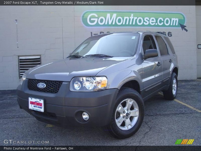 Tungsten Grey Metallic / Medium/Dark Flint 2007 Ford Escape XLT